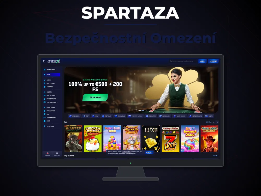 Spartaza - Bezpečnostní Omezení
