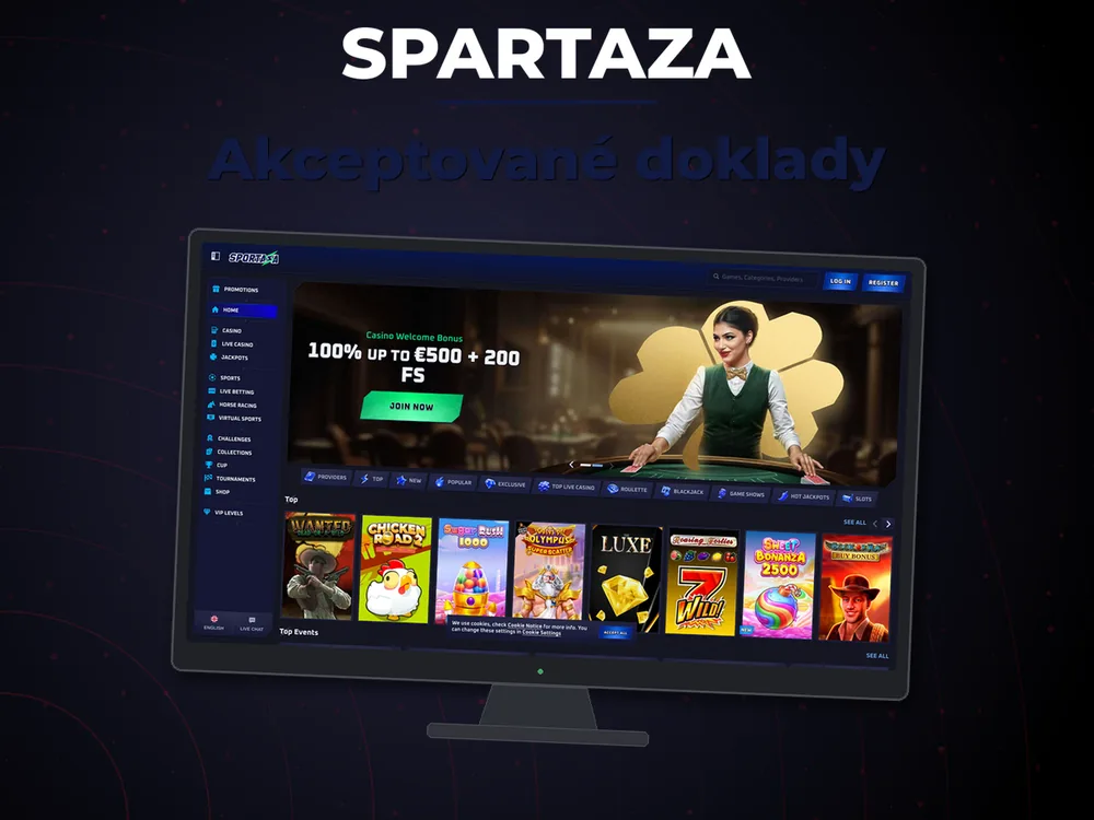 Spartaza - Akceptované doklady