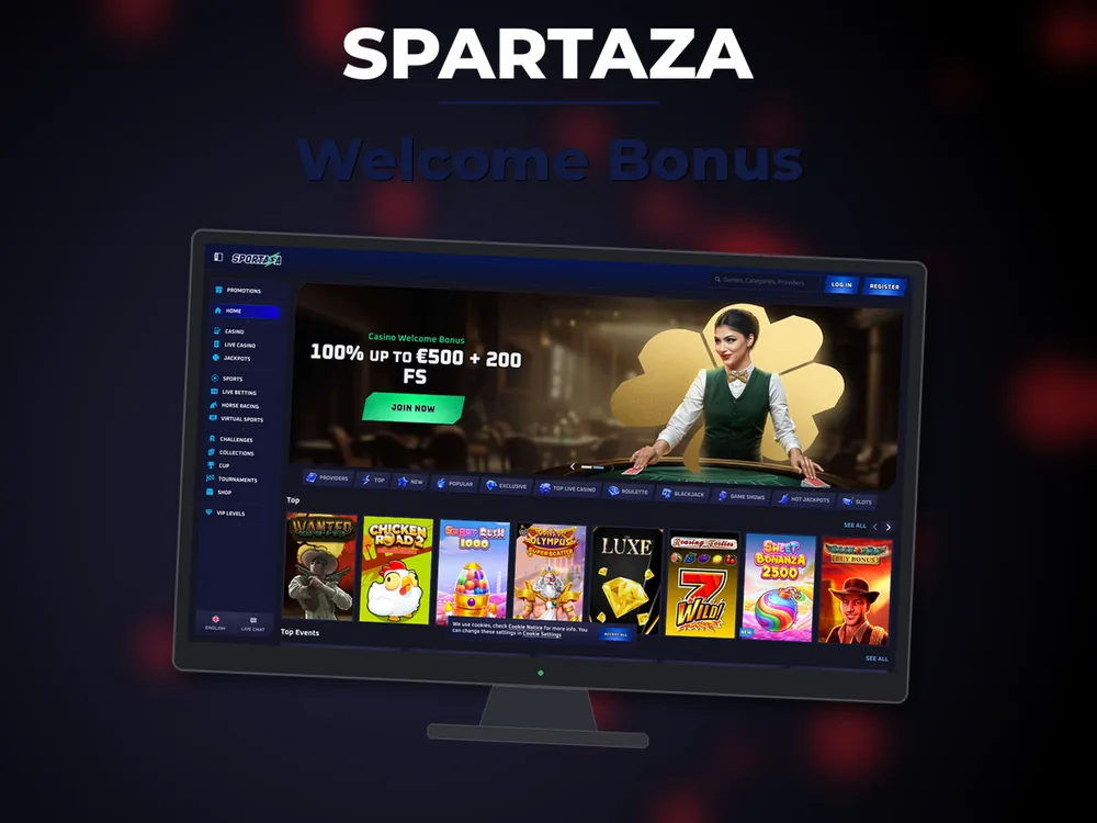 Spartaza - Welcome Bonus