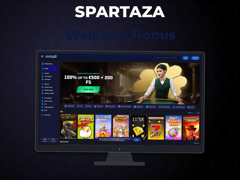 Spartaza - Welcome Bonus