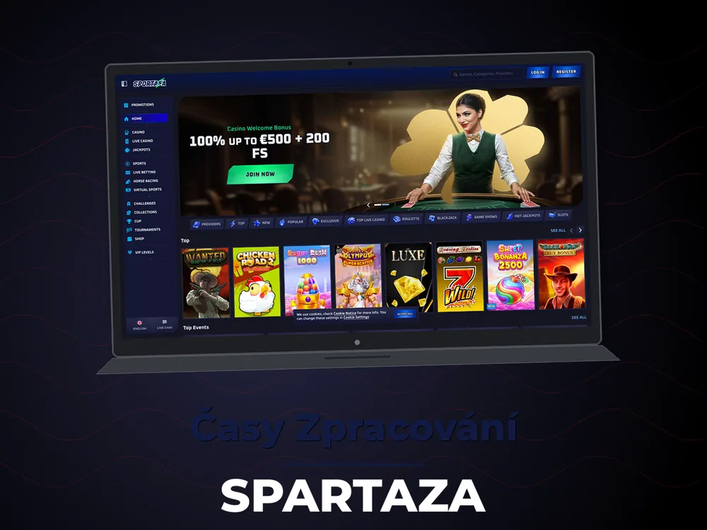 Spartaza - Časy Zpracování